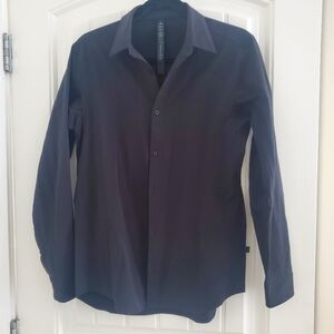 Lululemon men's black dress shirt